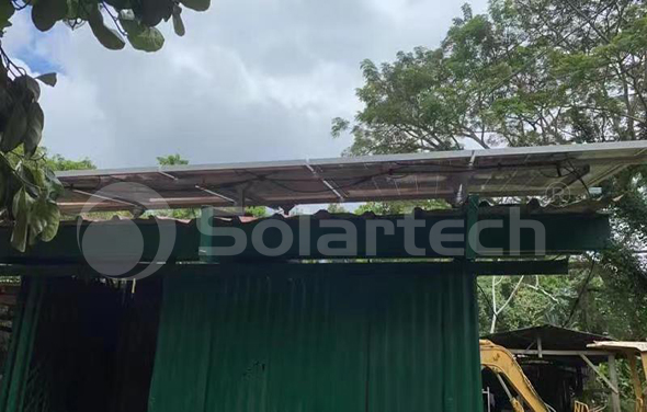 深圳kaiyun入口永磁光伏抽水系统助力菲律宾小农灌溉养殖项目