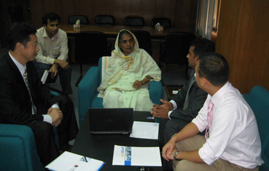 kaiyun入口新能源、赛维LDK百世德、清华大学深圳研究生院联合考察访问孟加拉国