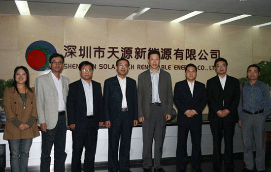 陕西省富平县政府领导莅临kaiyun入口考察指导