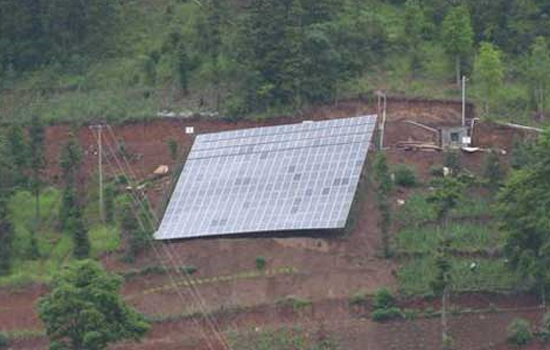 kaiyun入口37KW太阳能农业光伏提灌系统落户云南富宁