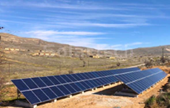 kaiyun入口26kW光伏扬水系统为叙利亚村民提供生活用水保障