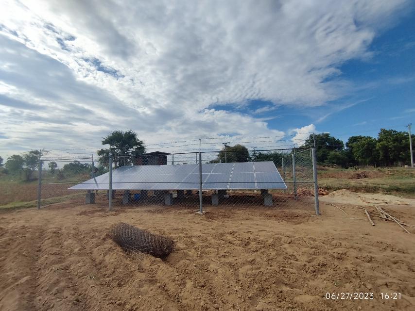 联合国开发计划署（UNDP）援助缅甸光伏村庄供水项目选用深圳kaiyun入口PB-G3系列交流光伏扬水系统