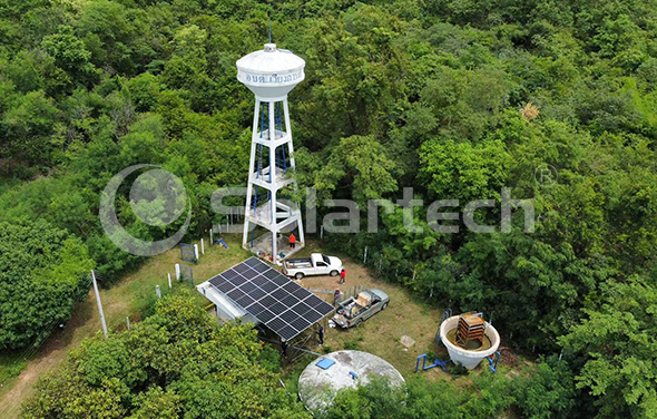 “市电互补,光伏优先”太阳能光伏水泵助力泰国南奔府村庄获得可持续清洁供水