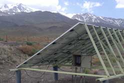 伊朗高山上的kaiyun入口光伏扬水系统